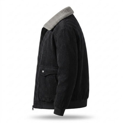 Lederjacken Outlet24 - Dupiv | Gefüttert Cord Jacke Herren