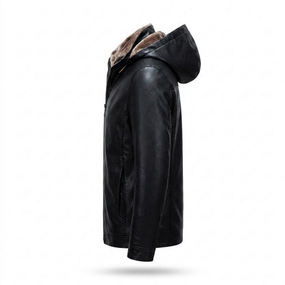 Lederjacken Outlet24 - Timar | Gesteppte Gefütterte Lederjacke Herren