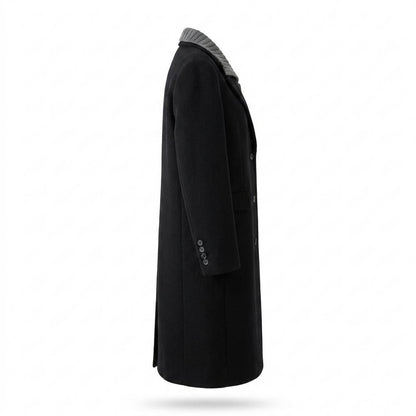Lederjacken Outlet24 - Napen | Einreihiger Woll Mantel Damen