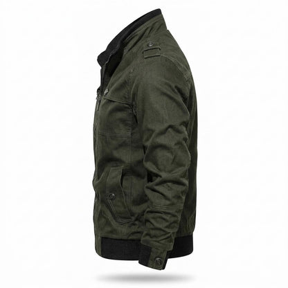 Lederjacken Outlet24 - Nolis | Gefüttert Hochschließend Jacke Herren