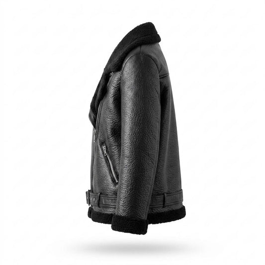 Lederjacken Outlet24 - Yalin | Gefüttert Asymmetrisch Lederjacke Damen