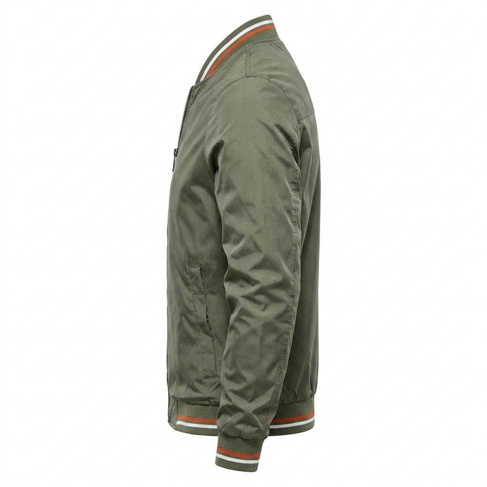 Lederjacken Outlet24 - Aohed | Gestreifte Gefütterte Jacke Herren