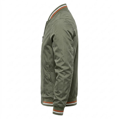 Lederjacken Outlet24 - Aohed | Gestreifte Gefütterte Jacke Herren