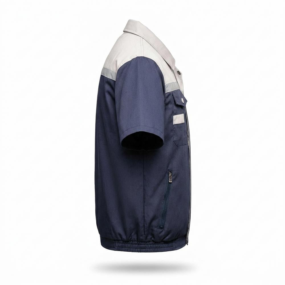 Lederjacken Outlet24 - Aetad | Kurzärmlig Reflektierend Jacke Unisex