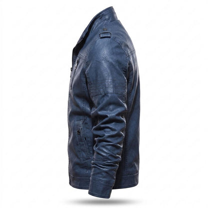 Lederjacken Outlet24 - Cehim | Gefüttert Gesteppt Lederjacke Herren