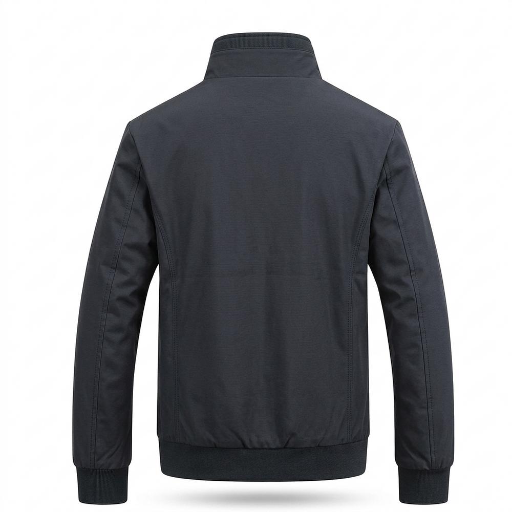 Lederjacken Outlet24 - Daluv | Gefütterte Stehkragen Jacke Herren