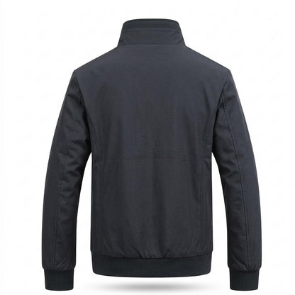 Lederjacken Outlet24 - Daluv | Gefütterte Stehkragen Jacke Herren