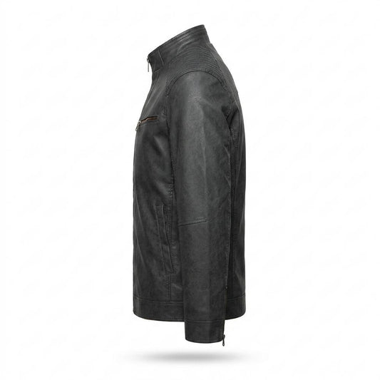 Lederjacken Outlet24 - Aanum | Gefüttert Gesteppt Lederjacke Herren
