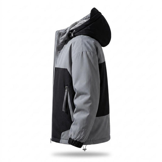 Lederjacken Outlet24 - Veson | Gefüttert Zweifarbig Jacke Herren