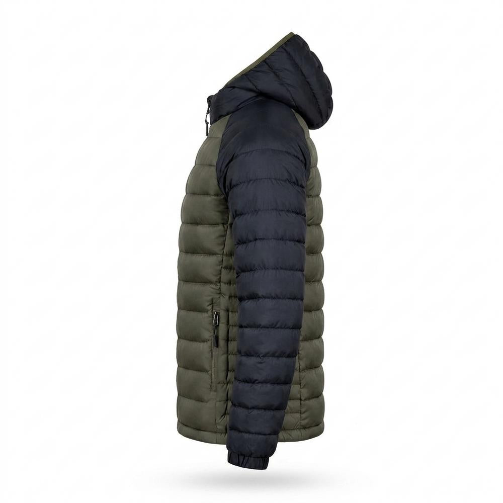Lederjacken Outlet24 - Kanil | Gesteppt Zweifarbig Jacke Herren