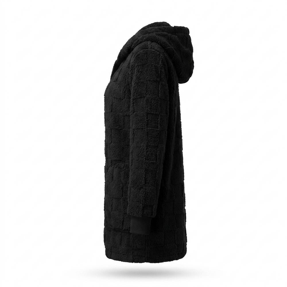 Lederjacken Outlet24 - Kanut | Strukturiert Verschlusslos Mantel Damen
