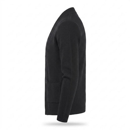 Lederjacken Outlet24 - Ronuk | Strukturiert Geknöpft Cardigan Herren