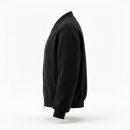 Lederjacken Outlet24 - Sisak | Gerippt Locker Jacke Damen