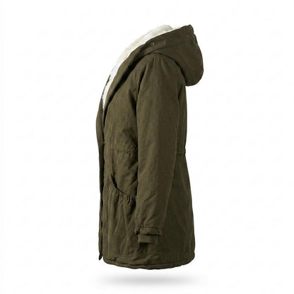 Lederjacken Outlet24 - Danit | Gefütterte Winter Jacke Damen