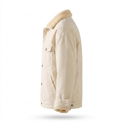Lederjacken Outlet24 - Daror | Gefütterte Cord Jacke Unisex