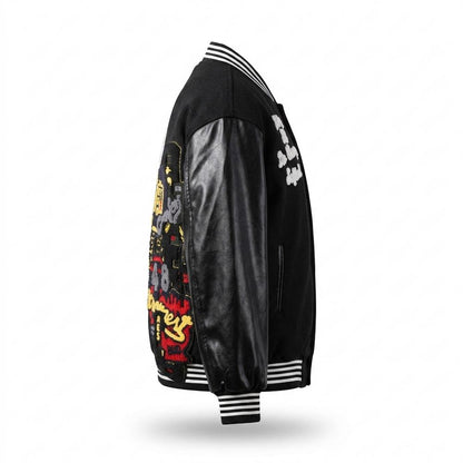 Lederjacken Outlet24 - Rumod | Bestickt Gefüttert Jacke Unisex