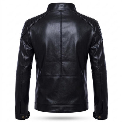 Lederjacken Outlet24 - Tinol | Wattiert Tailliert Lederjacke Herren