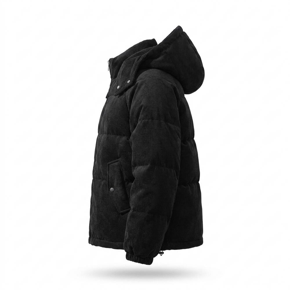 Lederjacken Outlet24 - Yibun | Gefüttert Cord Jacke Unisex