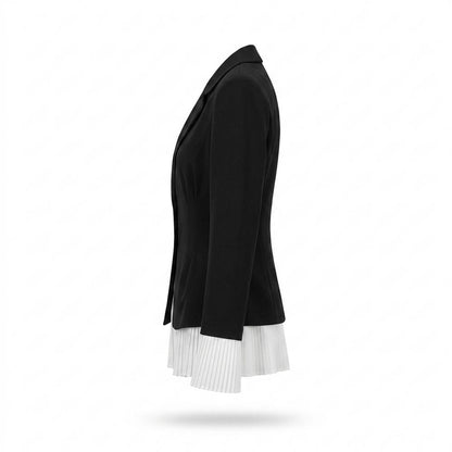 Lederjacken Outlet24 - Cesut | Tailliertes Plissiertes Kleid Damen