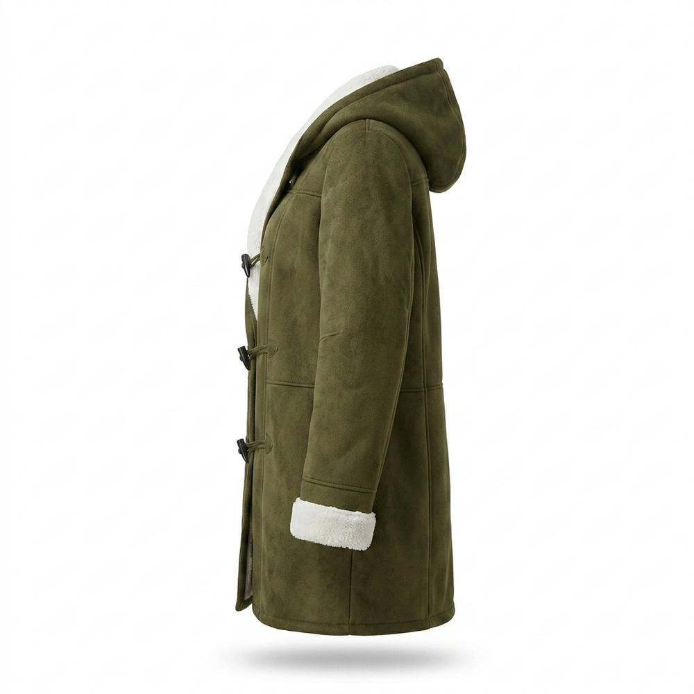 Lederjacken Outlet24 - Tudos | Gefütterter Wildleder Mantel Damen