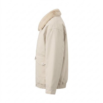 Lederjacken Outlet24 - Vawel | Gefüttert Locker Jacke Unisex