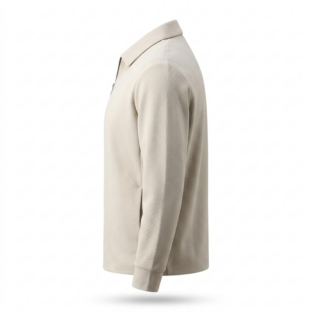 Lederjacken Outlet24 - Tovas | Strukturiert Gekragt Jacke Herren