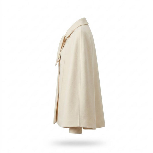 Lederjacken Outlet24 - Yawod | Cape-artiger Geknöpfter Mantel Damen