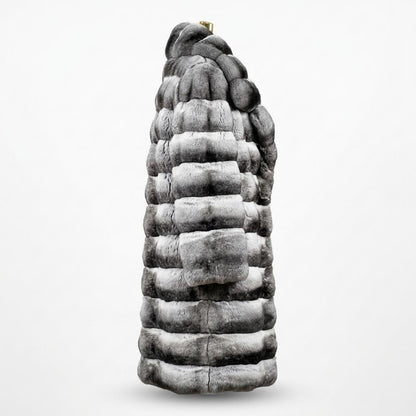 Lederjacken Outlet24 - Tesak | Gefüttert Quergestreift Mantel Damen