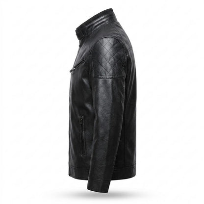 Lederjacken Outlet24 - Mekor | Gesteppt Gefüttert Lederjacke Herren