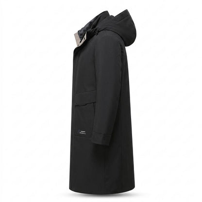 Lederjacken Outlet24 - Yeted | Wattierter Langgeschnittener Mantel Herren