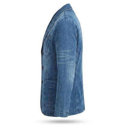 Lederjacken Outlet24 - Lunem | Jeans Geknöpft Sakko Herren