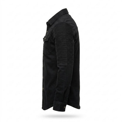 Lederjacken Outlet24 - Yomor | Gestepptes Tailliertes Hemd Herren