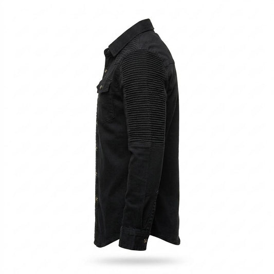 Lederjacken Outlet24 - Yomor | Gestepptes Tailliertes Hemd Herren