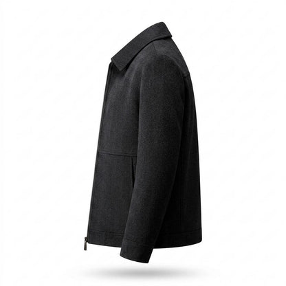 Lederjacken Outlet24 - Kedul | Strukturierte Gefütterte Jacke Herren