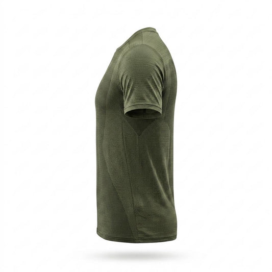 Lederjacken Outlet24 - Zewid | Kurzärmliges Strukturiertes Shirt Herren