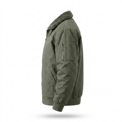 Lederjacken Outlet24 - Vehem | Gefüttert Langärmlig Jacke Herren