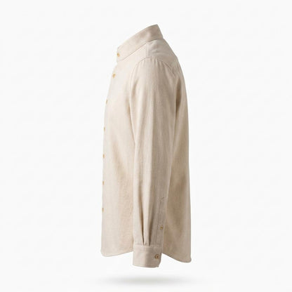 Lederjacken Outlet24 - Tegad | Langärmliges Twill Hemd Herren