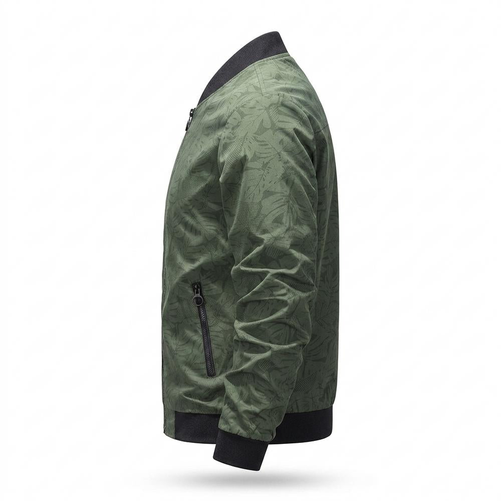 Lederjacken Outlet24 - Yowor | Gemustert Gerippt Jacke Herren