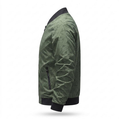 Lederjacken Outlet24 - Yowor | Gemustert Gerippt Jacke Herren
