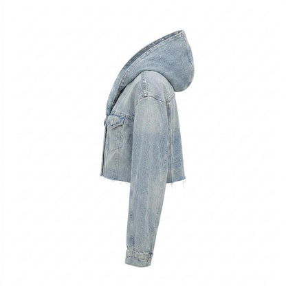 Lederjacken Outlet24 - Yefun | Kurzgeschnittene Geknöpfte Jacke Damen
