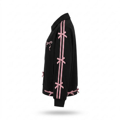 Lederjacken Outlet24 - Auman | Applizierte Langärmlige Jacke Damen