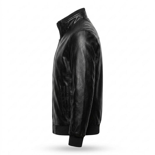 Lederjacken Outlet24 - Yovil | Gesteppte Gefütterte Lederjacke Herren