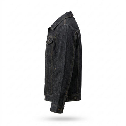 Lederjacken Outlet24 - Eurem | Geknöpft Langärmlig Jacke Herren