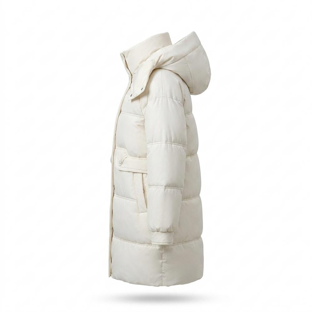 Lederjacken Outlet24 - Cotiv | Gefütterter Kapuzen Mantel Damen