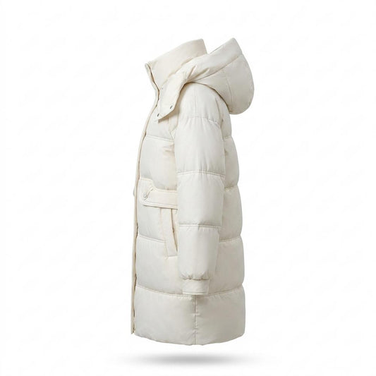 Lederjacken Outlet24 - Cotiv | Gefütterter Kapuzen Mantel Damen