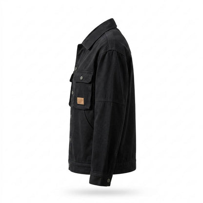 Lederjacken Outlet24 - Susar | Geknöpfte Robuste Jacke Herren