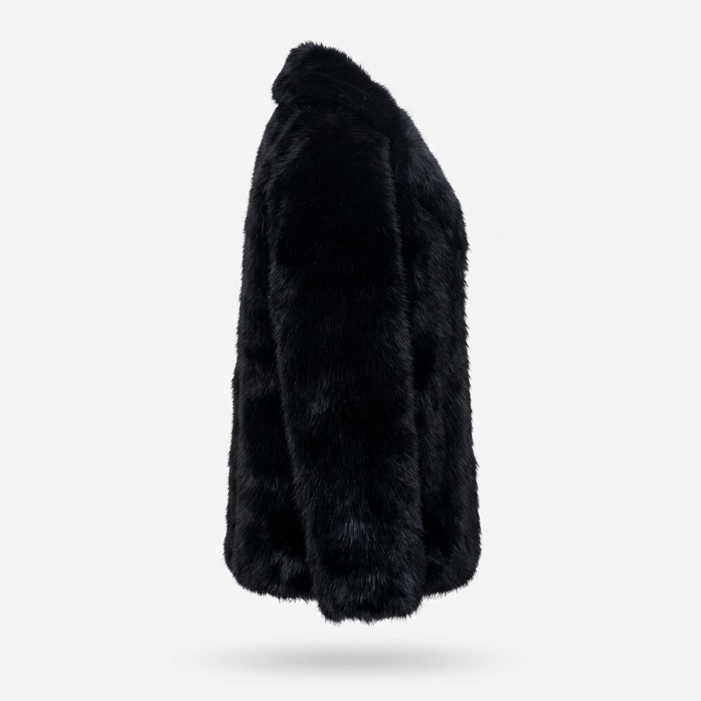 Lederjacken Outlet24 - Zosud | Plüschiger Gefütterter Mantel Damen