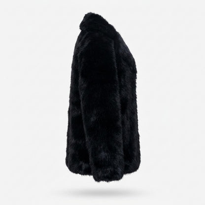 Lederjacken Outlet24 - Zosud | Plüschiger Gefütterter Mantel Damen