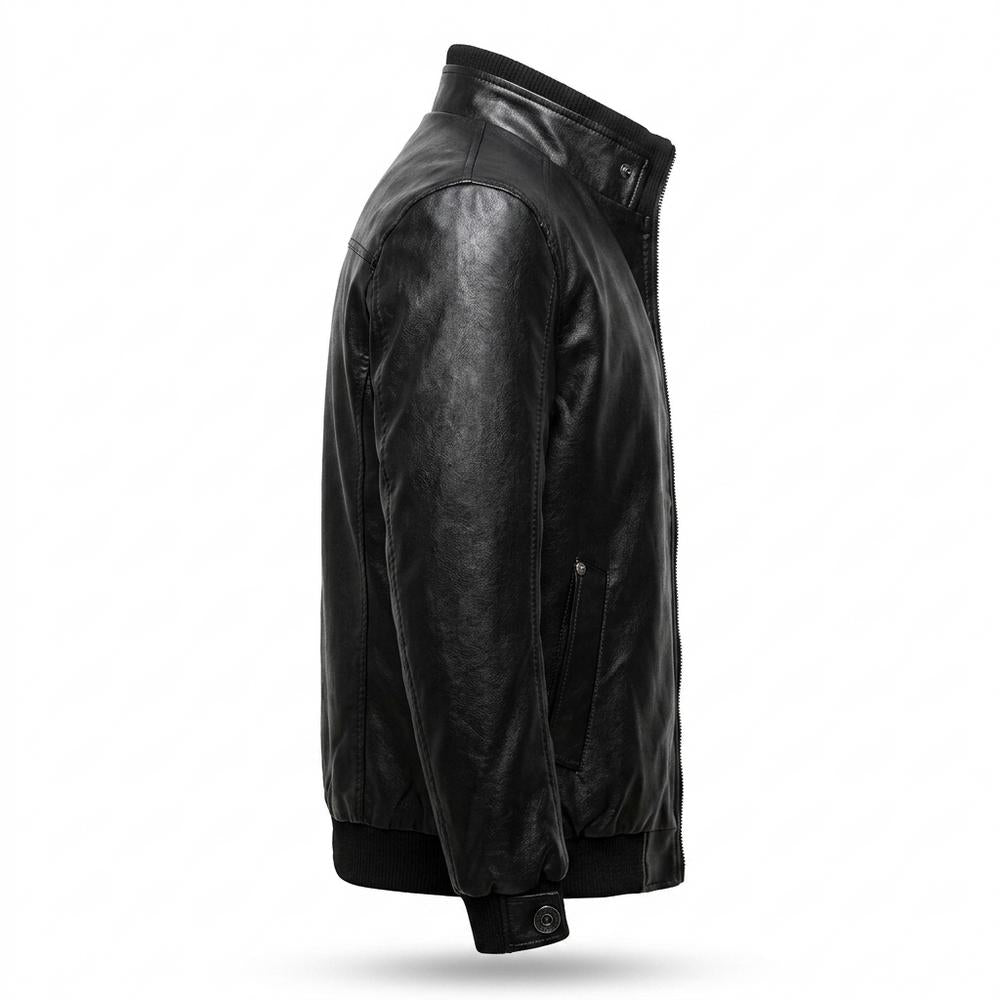 Lederjacken Outlet24 - Medur | Gefüttert Kurz Lederjacke Herren