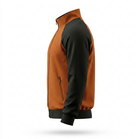 Lederjacken Outlet24 - Cozum | Strukturierte Zweifarbige Jacke Herren